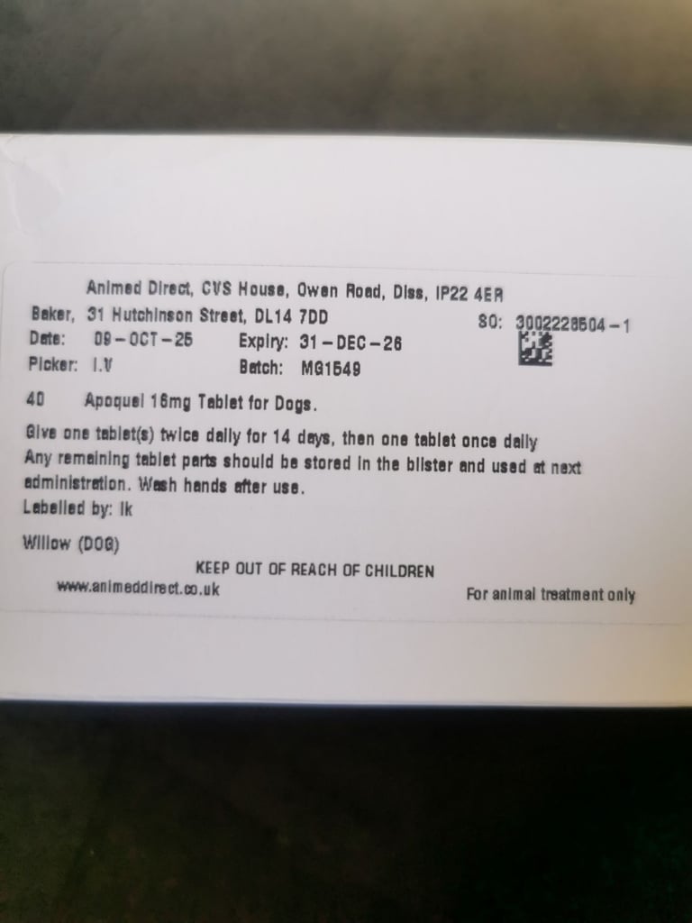 image for Apoquel x40 tablets 
