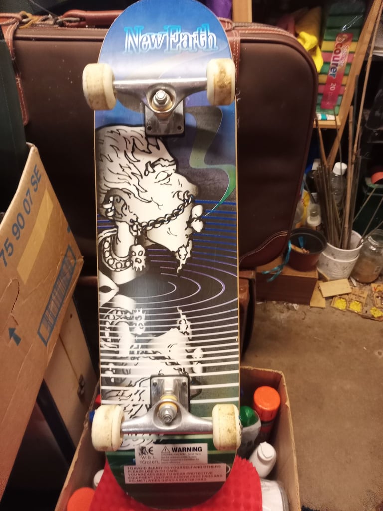 " New Earth " Skateboard 80cm * Ormesby 