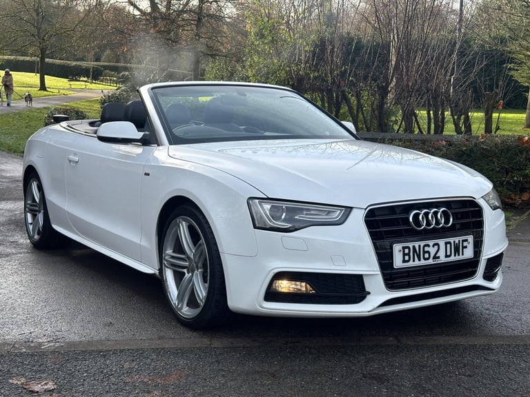 2012 Audi A5 Cabriolet 2.0 TDI S line Euro 5 (s/s) 2dr CONVERTIBLE Diesel Manual