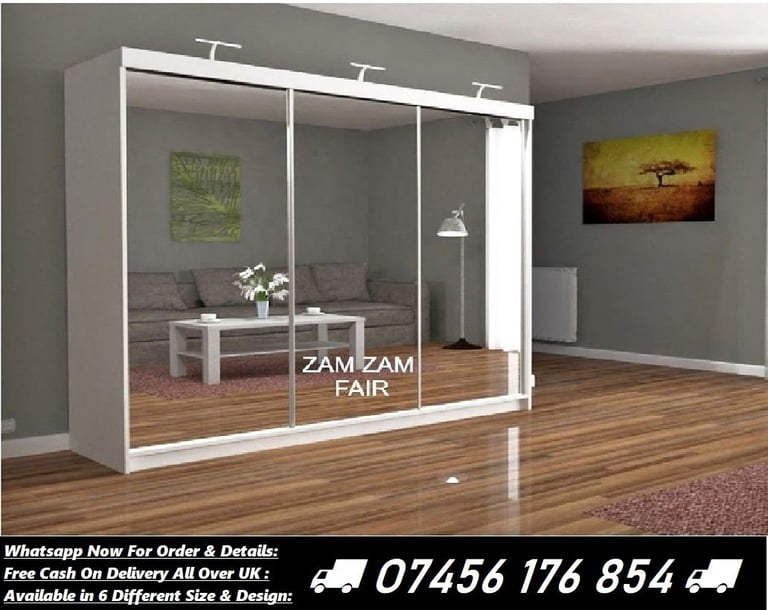 New Chicago /100,120,150,180,203,250cm Wardrobe!✓✓