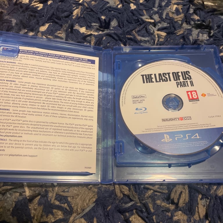 PS4 1TB model with controllers and The last of us bundle