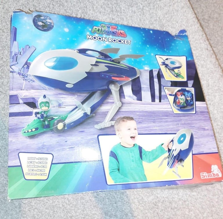 New pj mask moon rocket without figure
