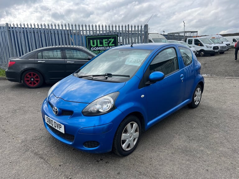 image for 2010 Toyota AYGO 1.0 VVT-i Blue 3dr HATCHBACK Petrol Manual