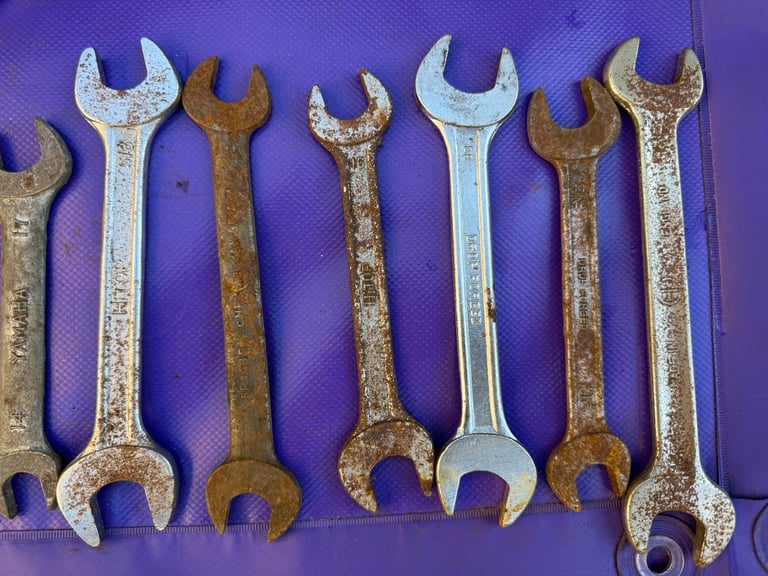 40-Piece Combination Spanners Tools Garage Mechanic's Motor DIY Retro Hand Tools