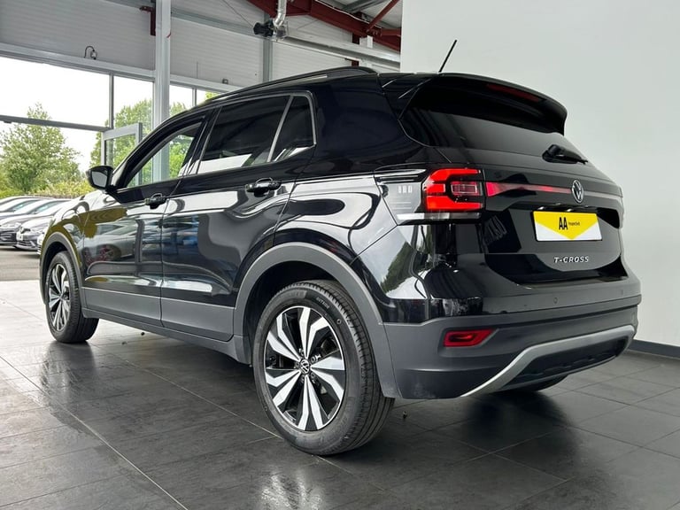 2022 Volkswagen T-Cross 1.0 TSI 110 Black Edition 5dr DSG HATCHBACK PETROL Automatic