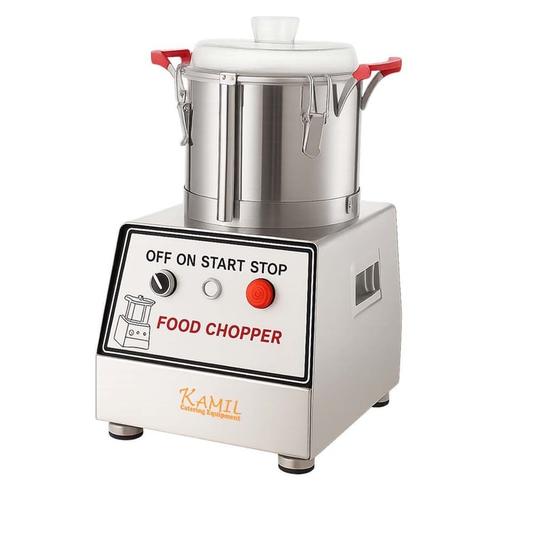 KamilCatering Commercial Electric Vegetable & Food Processor/Cutter/Mixer 15 LTR