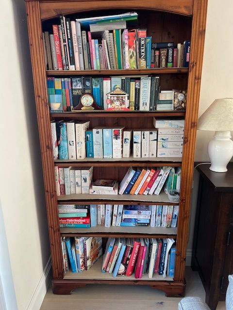 image for Ducal Solid Pine Bookcase with Five Shelves