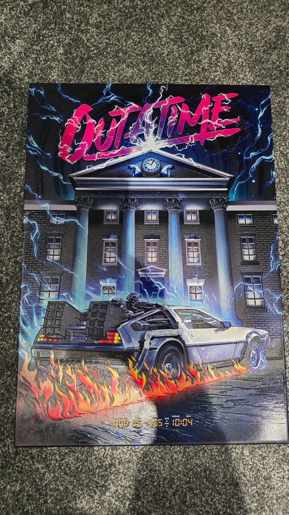 image for Displate Limited Edition - It's Time To Go Back 387/700