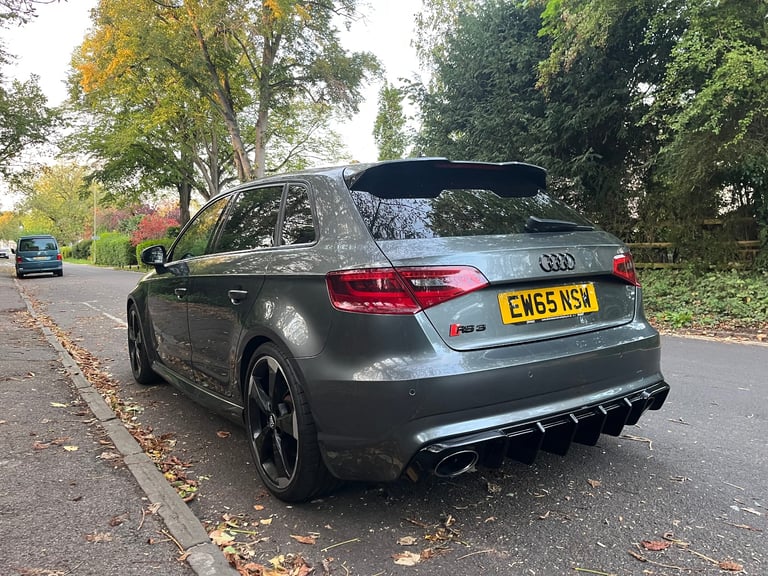 2015 AUDI RS3 SPORTBACK DSG QUATTRO 2.5 TSFI 5dr Daytona grey 