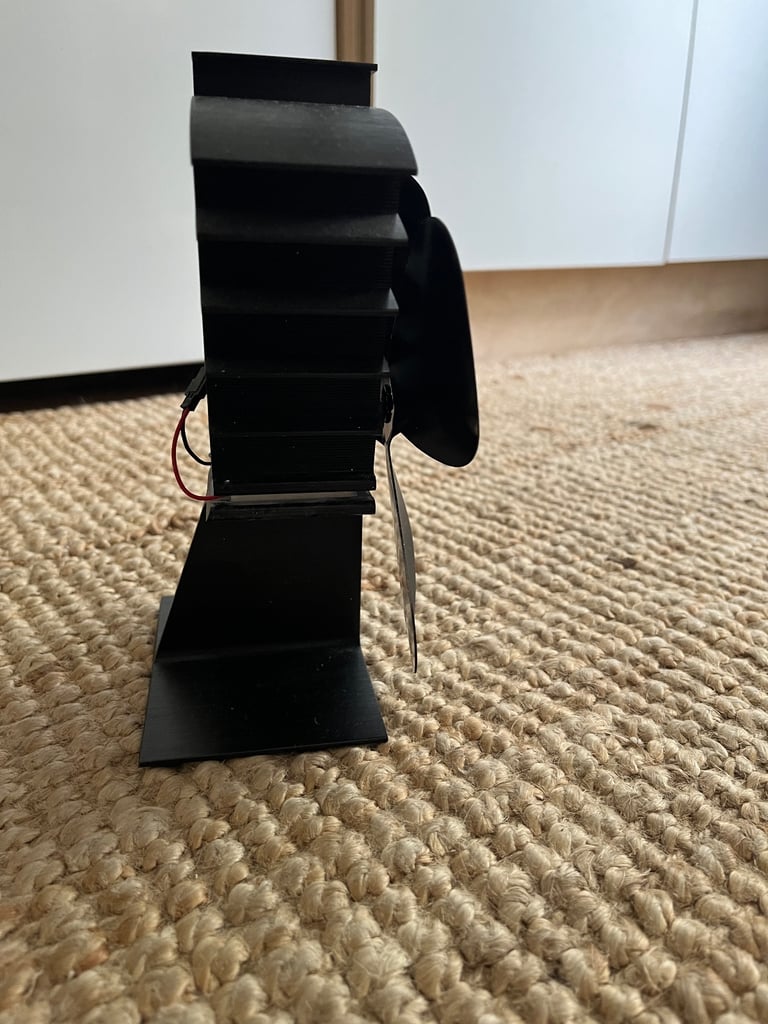Woodburner fan