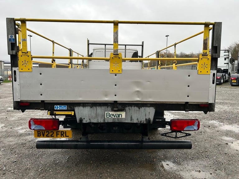 MAN TGL 8.190 7.5-TONNE DROPSIDE FLAT 2022 – BV22 FRL