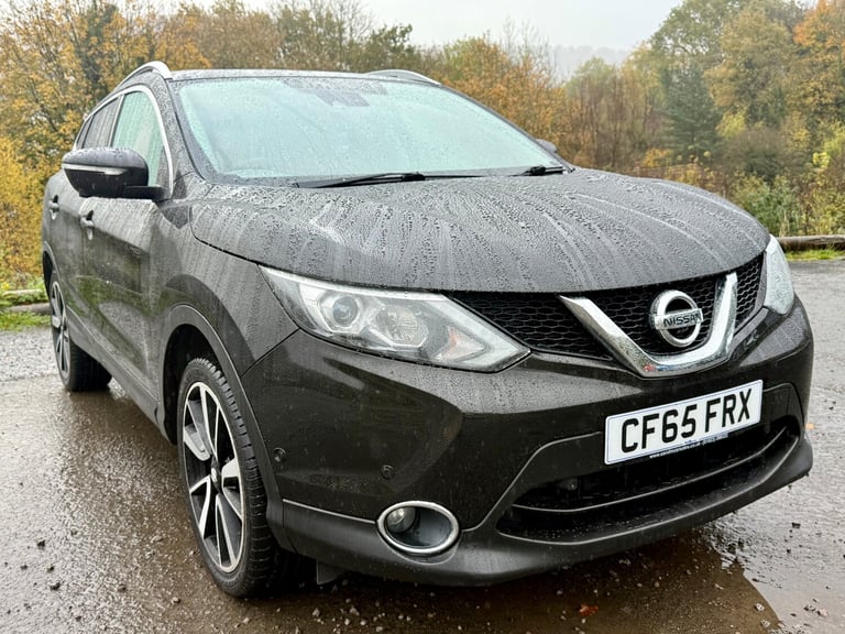 2016 NISSAN QASHQAI 1.5 DCI TEKNA 5DR BLACK PAN-ROOF HEATED LEATHER DIESEL