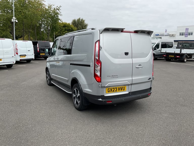 2023 Ford Transit Custom 2.0 EcoBlue 170ps Low Roof D/Cab Active Van Auto PANEL VAN Diesel Automatic