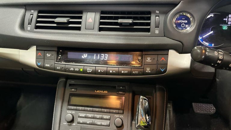 2013 Lexus CT 1.8 200h Luxury CVT Euro 5 (s/s) 5dr HATCHBACK Petrol/Electric Hybrid Automatic