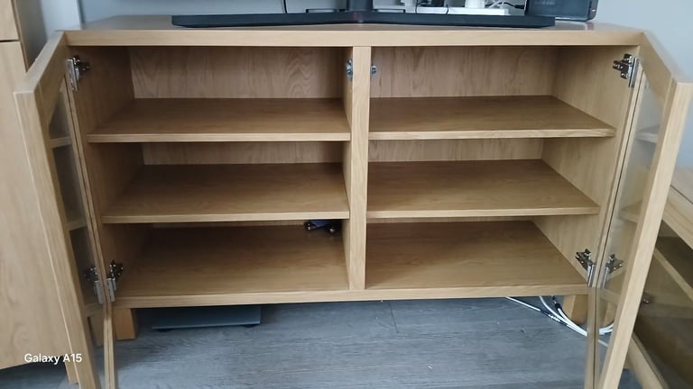 BESTA TV unit and two storage cabinets 