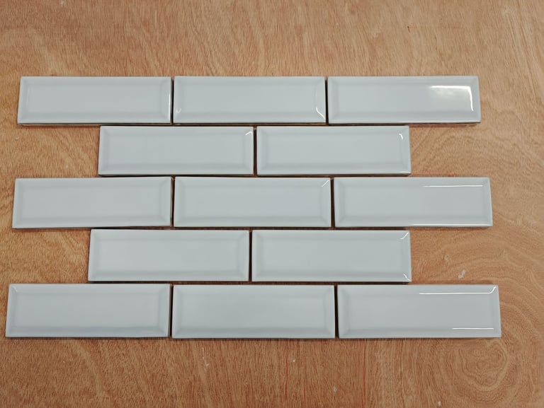 Alchemist silver beveled tiles