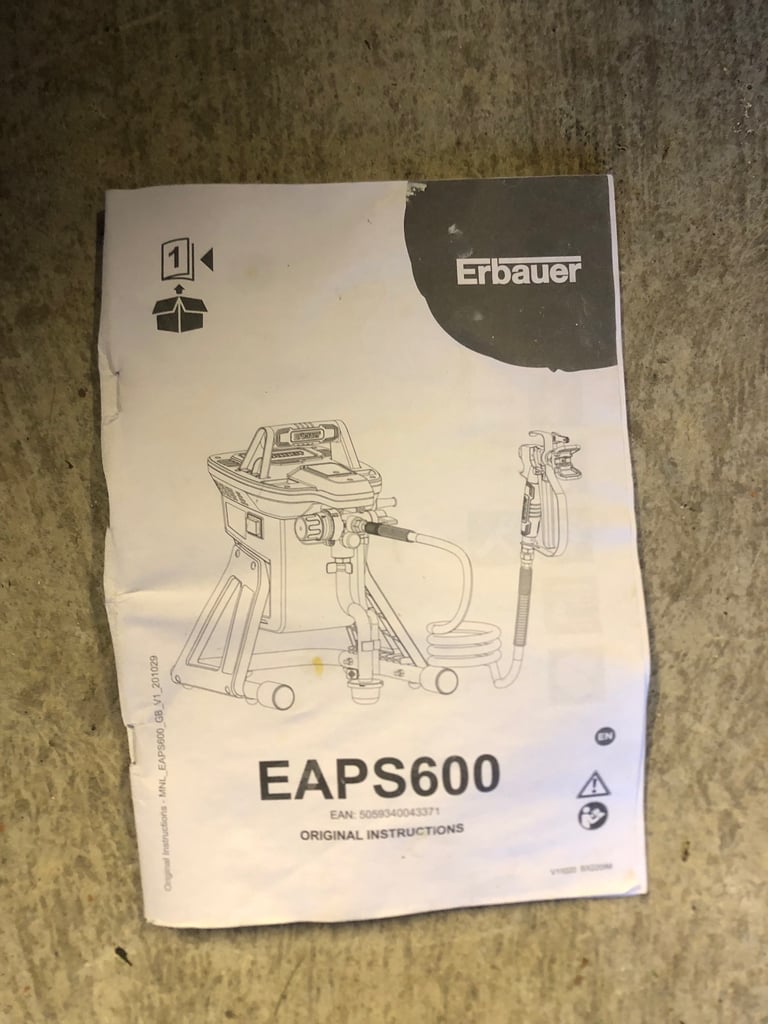 Erbauer paint sprayer 