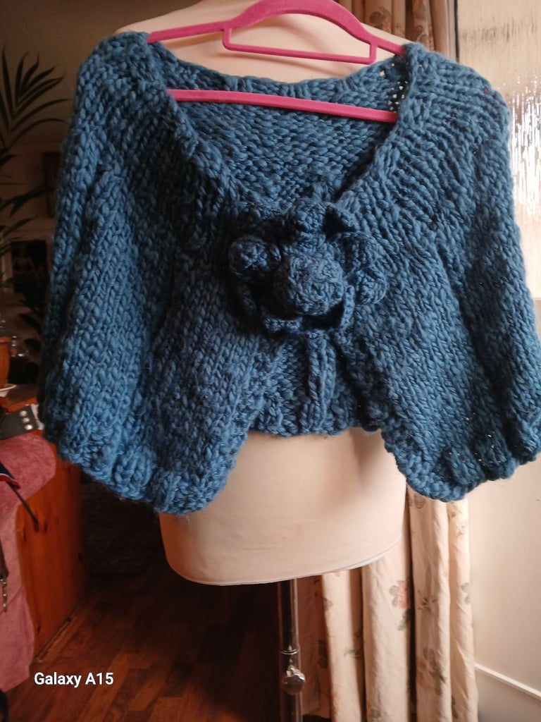 Quirky, boho shrug