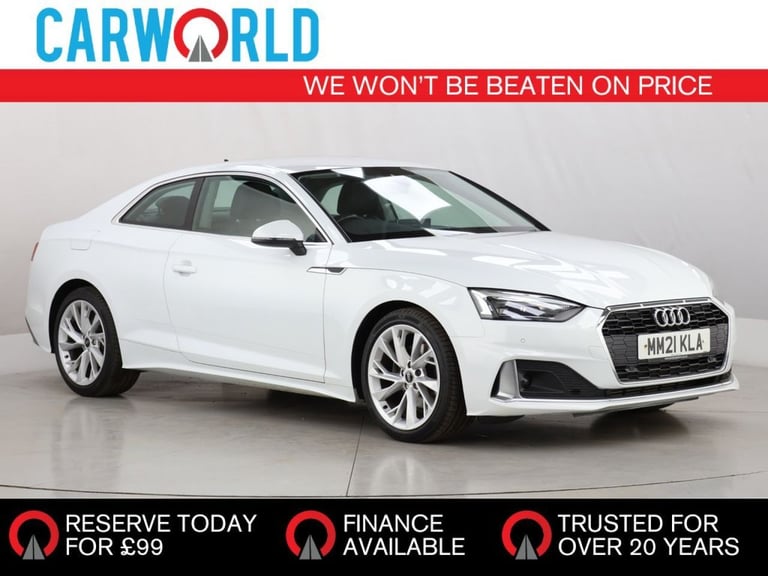 image for 2021 Audi A5 2.0 TFSI 35 Sport Coupe 2dr Petrol S Tronic Euro 6 (s/s) (150 ps) Coupe Petrol Autom...