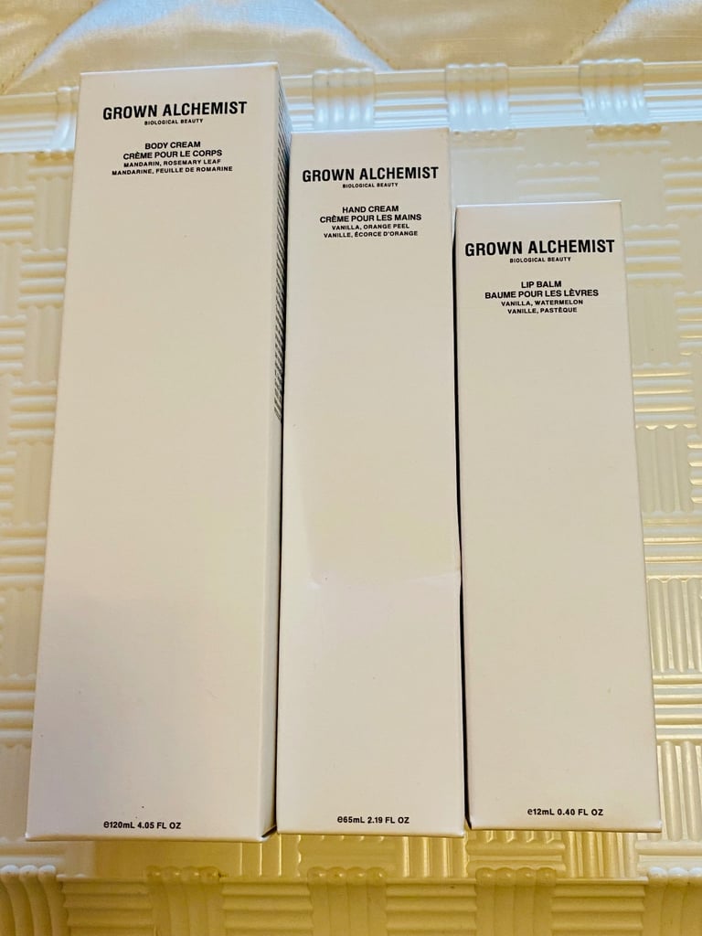 GROWN ALCHEMIST - Body bundle - Three full size products