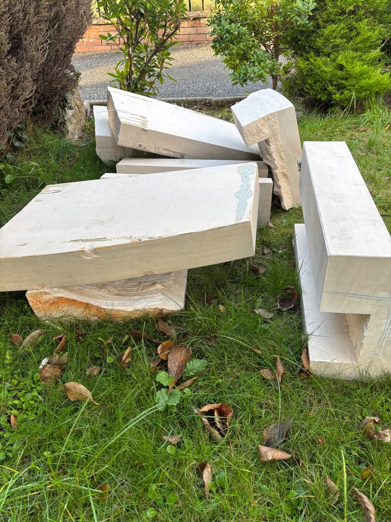 Granite/ Limestone Fireplace Blocks