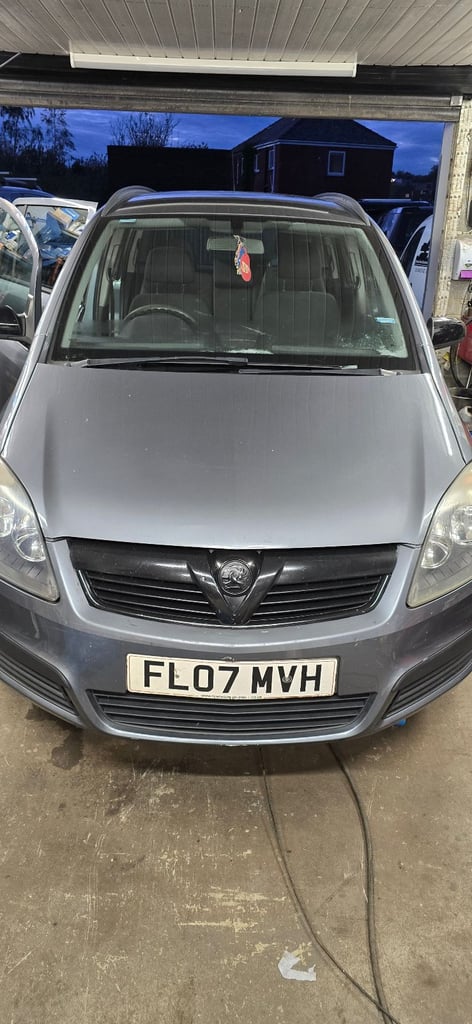 Vauxhall, ZAFIRA, MPV, 2007, Manual, 1598 (cc), 5 doors