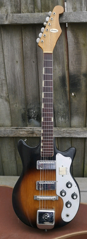 Rare 69s teisco starway eno shelly buzzcocks guitar 