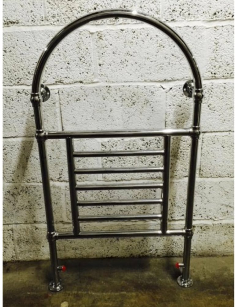 Old London Arch Floor Mounted Radiator LDR 006 1200 x 686 x 125 RRP £485 New Tatty Box
