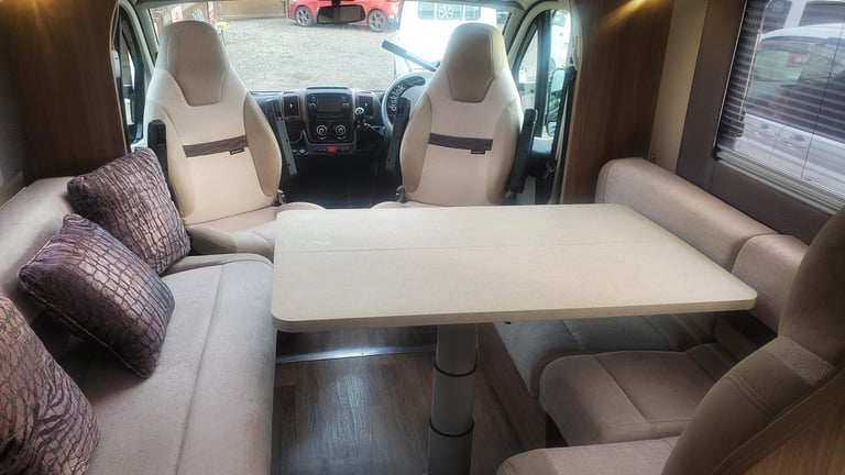 Fiat SWIFT KON-TIKI 650 motorhome 4 berth 4 seatsbelts Island bed 2020