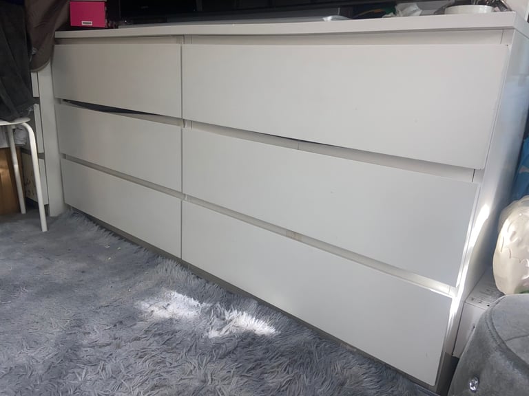 Ikea Malm Chest Of 6 Drawers