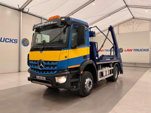 image for Mercedes Arocs 1824 Day Cab Skip Loader