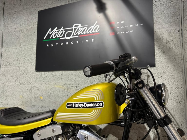Harley-Davidson. Magazine featured Flattracker. 93 cubic inch S&S Engine