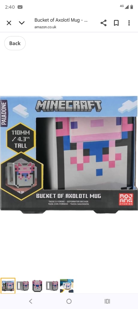 image for Minecraft Axilotil Mug