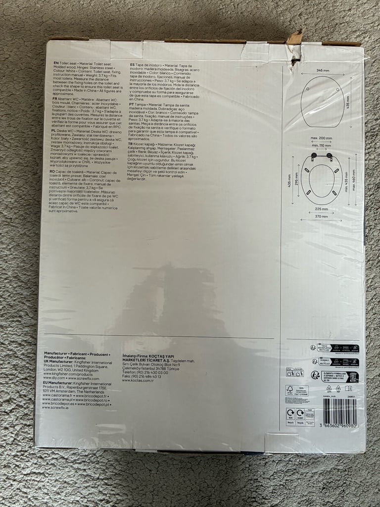 image for Toilet Seat - Brand New