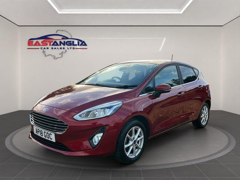 2018 Ford Fiesta 1.0T EcoBoost Zetec Euro 6 (s/s) 5dr HATCHBACK Petrol Manual