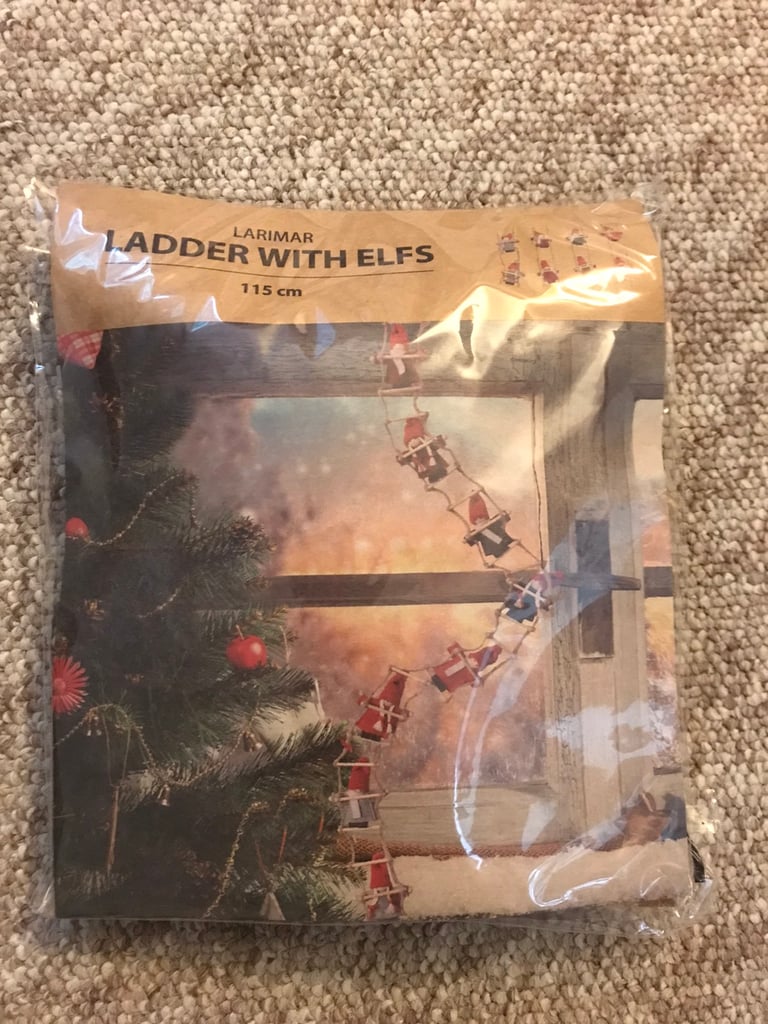 Christmas elf ladder