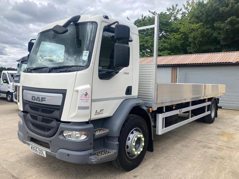 66 DAF LF 55.220 18 ton FLATBED TRUCK EURO 6 new 23  FT ALLOY DROP SIDE BODY 