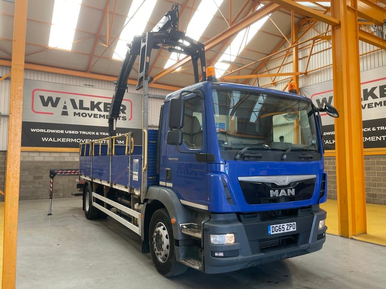 MAN TGM 18.250 *EURO 6*, 4X2 18 TONNE BRICK GRAB