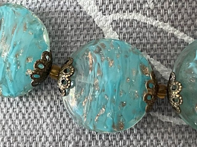 Vintage Glass Beaded Necklace