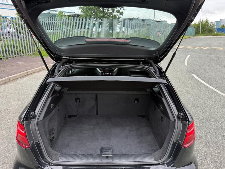 2016 66 REG AUDI A3 S LINE 1.6 DIESEL 5 DOOR BLACK HATCHBACK EURO 6 ULEZ