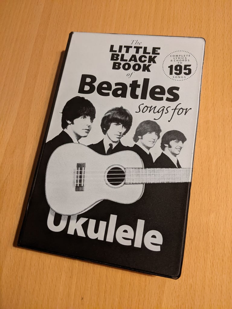 The Little Black Book Of Beatles Songs For Ukulele New Unused 195 Songs Lyrics & Chords