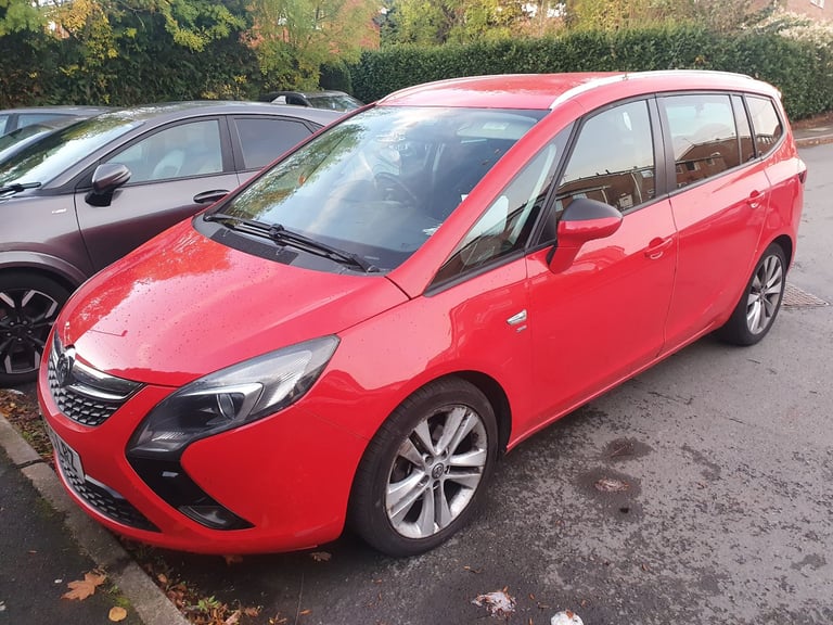 Vauxhall zafira tourer 2.0 cdti sri 2015 15 reg 7 seater 6 speed fsh mot 2026 runs great 