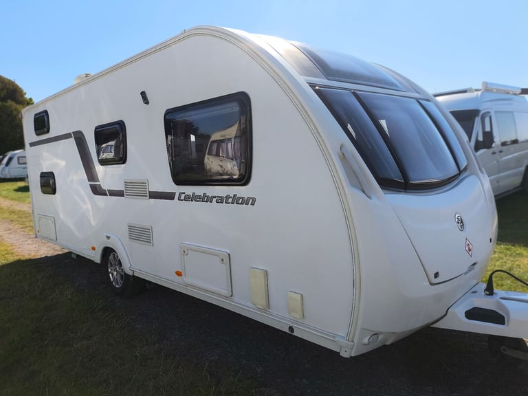 2012 Swift Celebration 535 6 Berth Touring Caravan – Motor Mover Fixed Bunk Beds