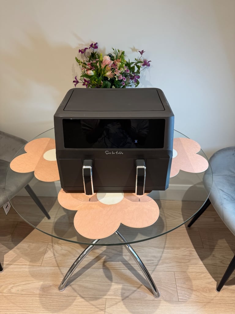 image for Sur La Table Digital Air Fryer 10.5L Single/Double Basket Compatible