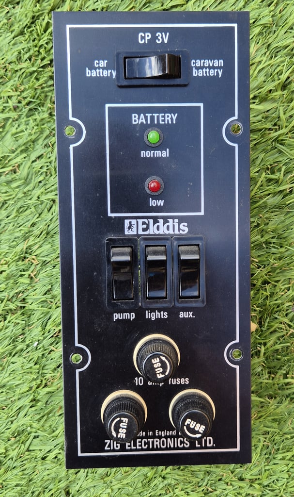 ZIG and other caravan, camper or boat battery distribution units 240v/12v and battery chargers.