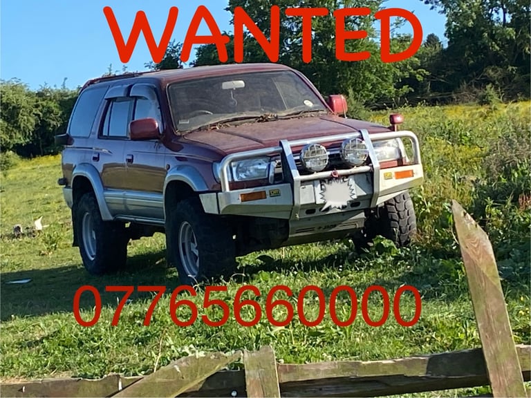 TOYOTA’S REQUIRED : HILUX, HIACE, LANDCRUISER, COROLLA , RAV4, ETC