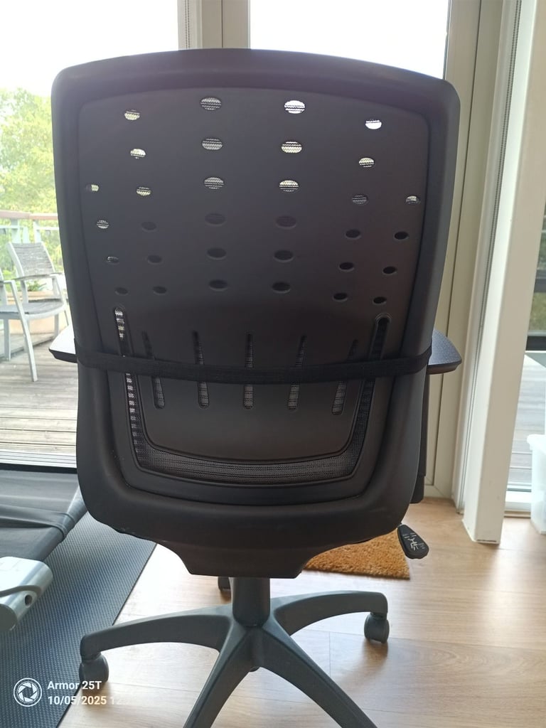 Home Office Desk (L-Shaped Glass Desk from John Lewis) for Sale - Collect from Faversham (Kent)