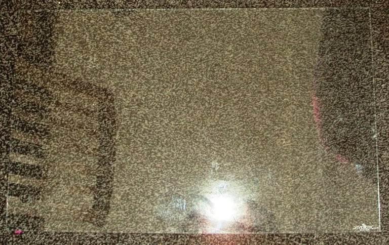LARGE REPTI-HOME MAXI REPLACEMENT GLASS WITH HOLE