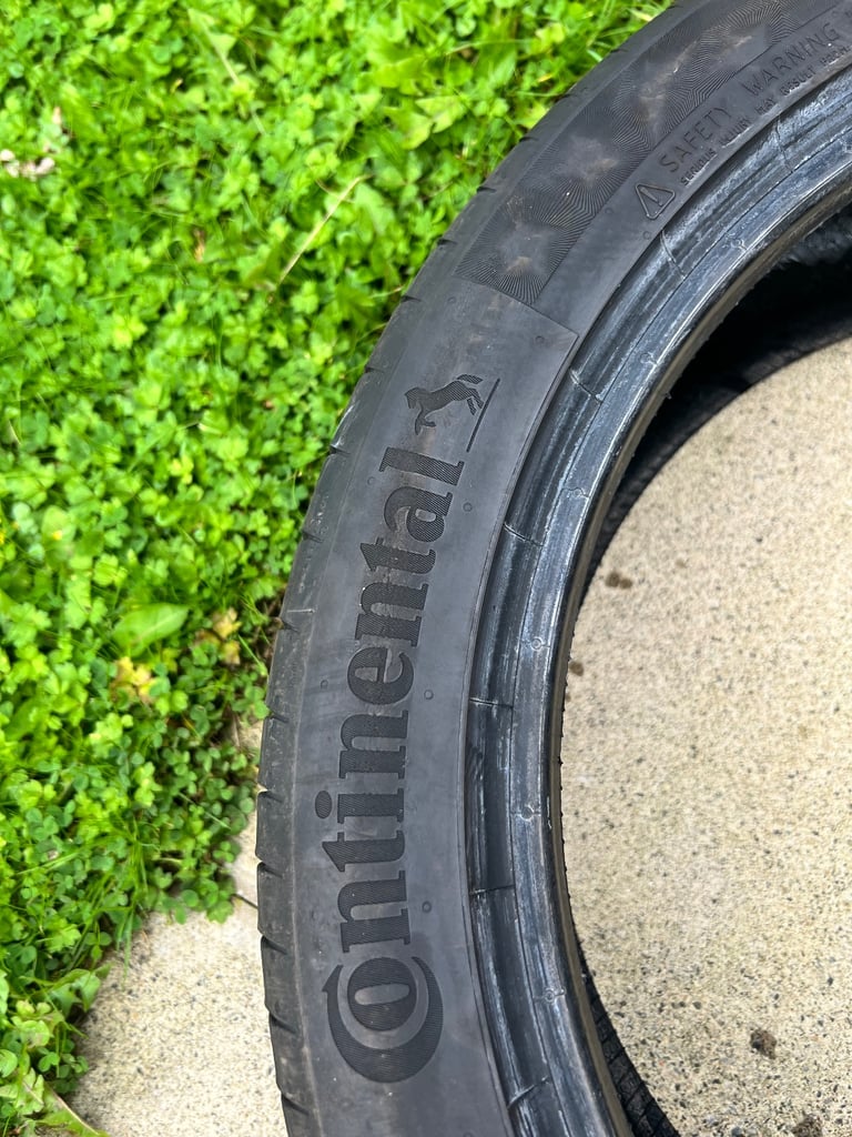 225/45/19 CONTINENTAL TYRES 6MM