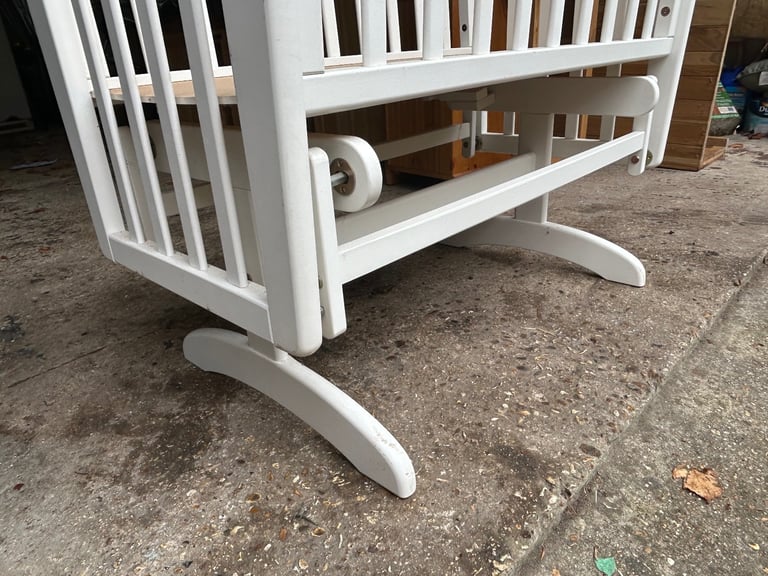Swinging cot. Crib. From John Lewis. Possible delivery 